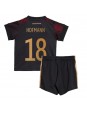 Otroški Nogometna dresi replika Nemčija Jonas Hofmann #18 Gostujoči SP 2022 Kratek rokav (+ hlače)